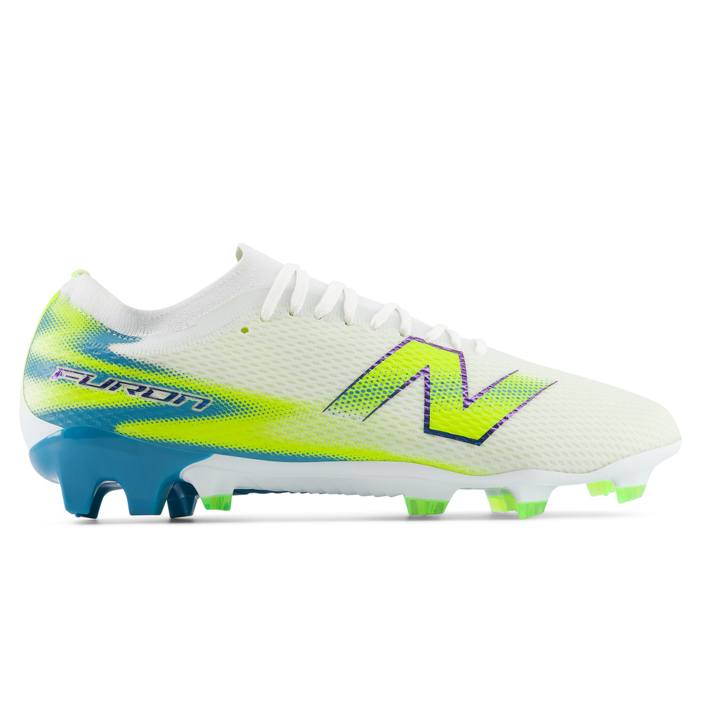 Pánske kopačky New Balance FURON TEAM FG V8 UF3F51W – biele