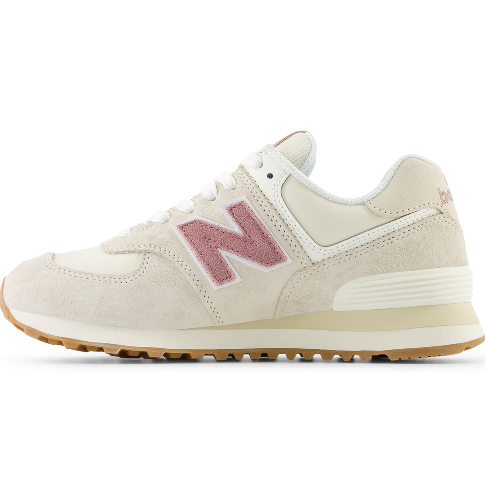 Dámske topánky New Balance WL574QC2 – béžové