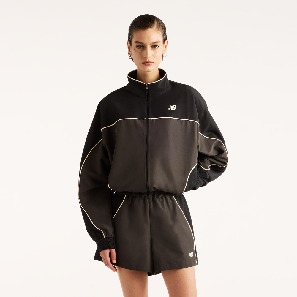 Dámska bunda New Balance WJ6279FYBLK – hnedá
