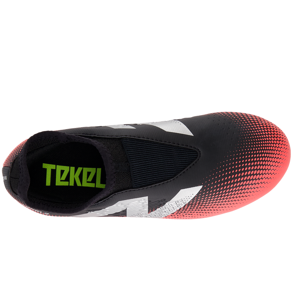 Futbalové topánky New Balance TEKELA V4+ MAGIQUE JNR FG SJT3FR45 – červené