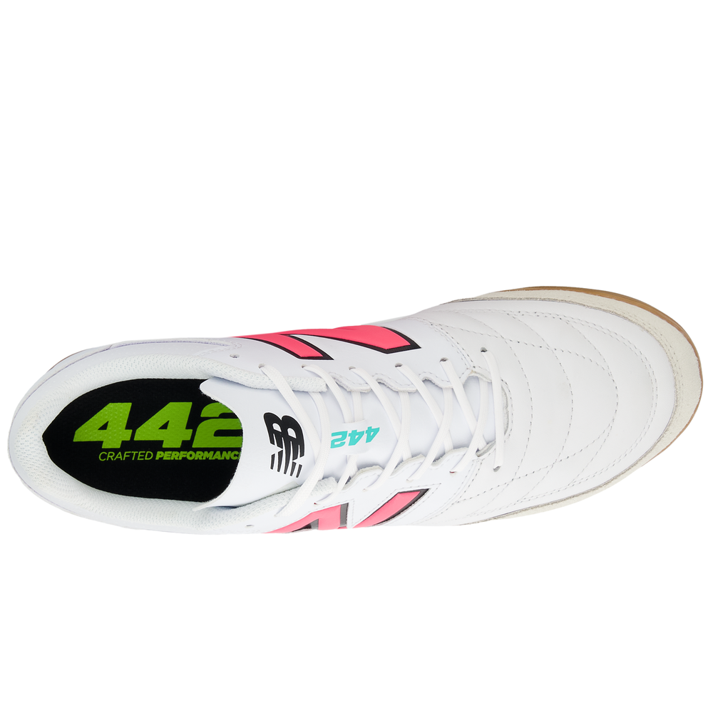 Pánske halovky New Balance 442 V2 TEAM IN MS42IWH2 – biele