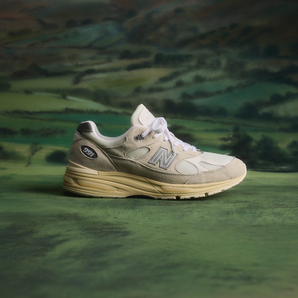 Unisex topánky New Balance U991OW2 – béžové
