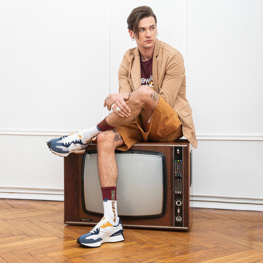 Pánske topánky New Balance MS327OC – viacfarebné