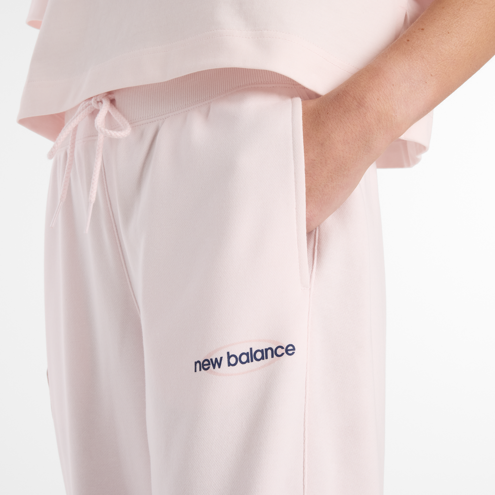 Dámske nohavice New Balance WB61D3EAAAA – ružové