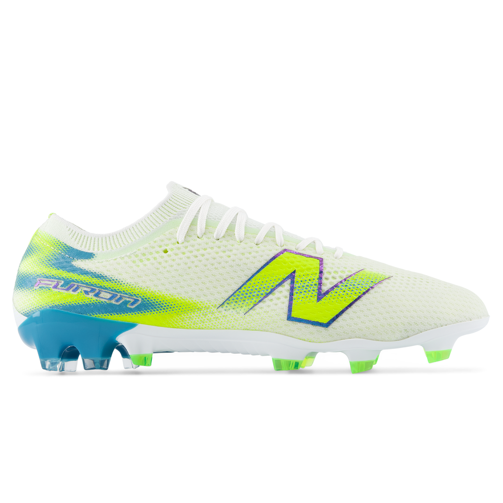 Pánske kopačky New Balance FURON PRO FG V9 UF2F2D2 – biele