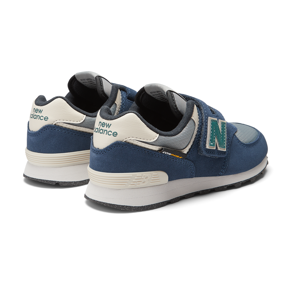 Detské topánky New Balance PV574SOA – modré