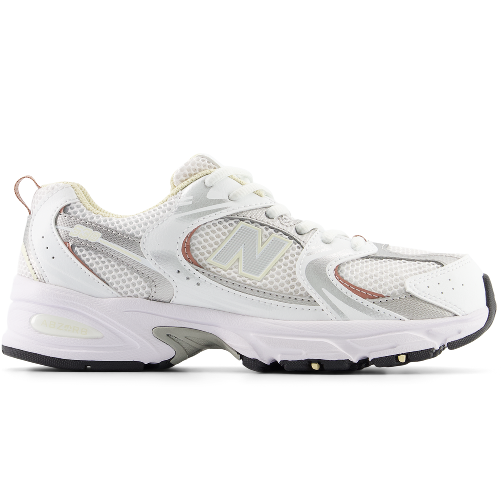 Detské topánky New Balance GR530GA – biele