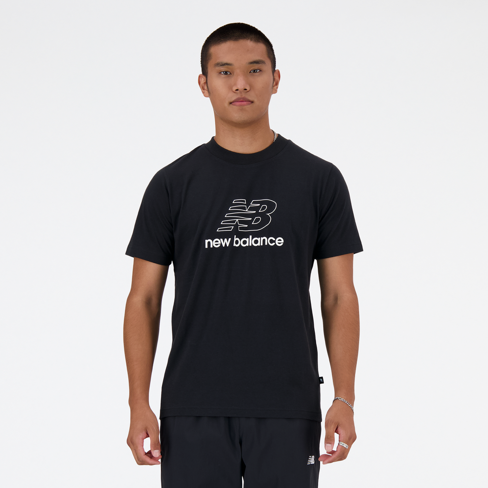 Pánske tričko New Balance MT41906BK – čierné