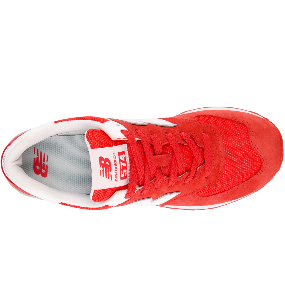 Topánky unisex New Balance U574GEE – červené