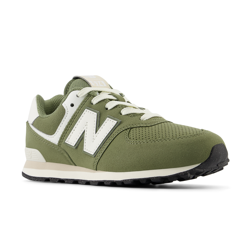 Detské topánky New Balance GC574GCE – zelené