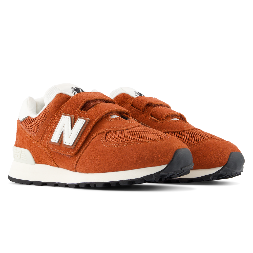 Detské topánky New Balance P57488L – oranžová