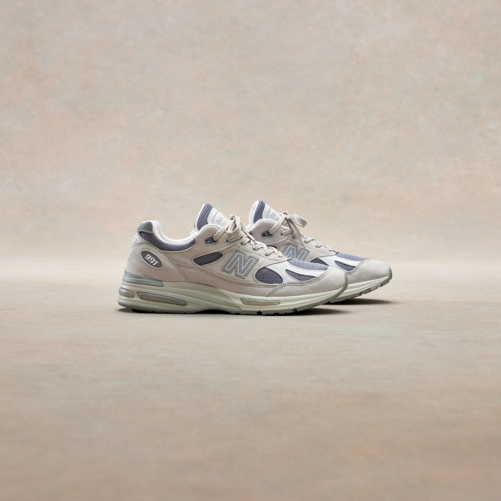 Unisex topánky New Balance U991LG2 – sivé