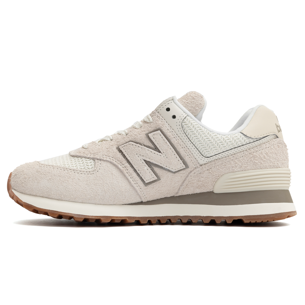 Dámske topánky New Balance WL574BEM – béžové