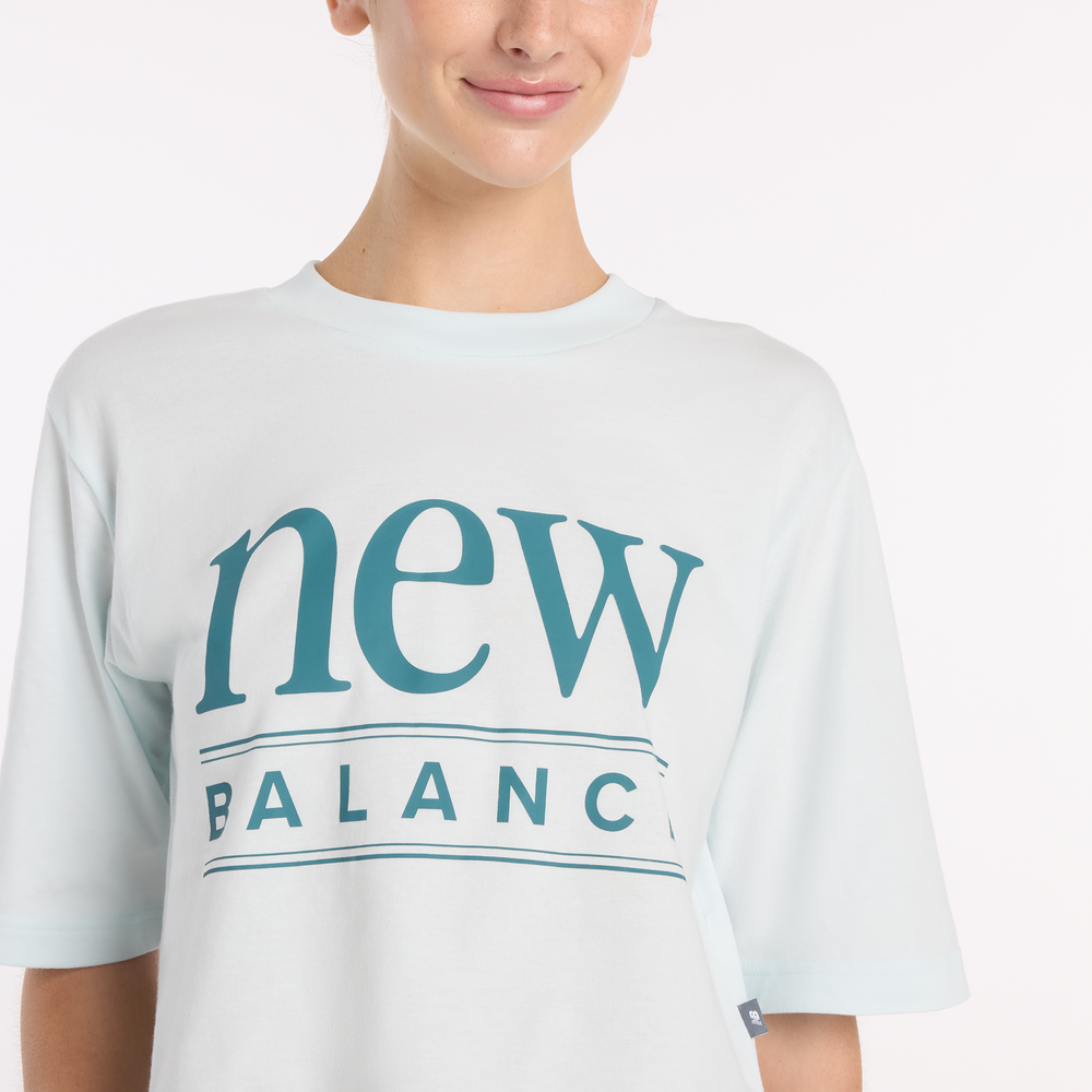 Dámske tričko New Balance WT61V5OPAAW – mätové