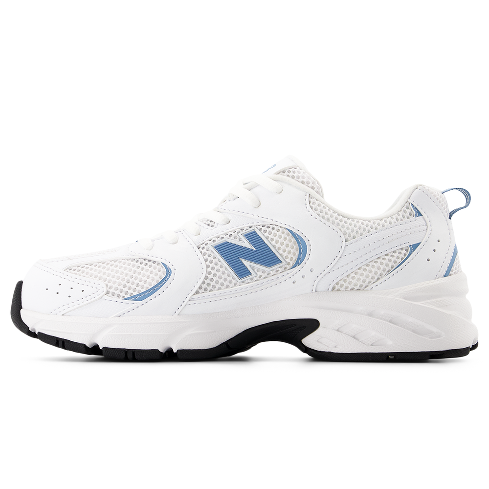 Detské topánky New Balance GR530CJ – biele