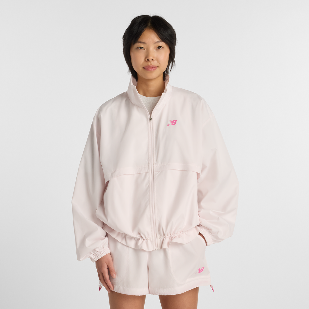 Vetrovka dámska New Balance WJ61J16CAAA – ružové