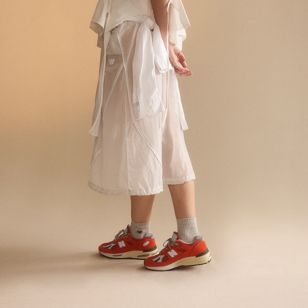 Unisex topánky New Balance U991VO2 – červené