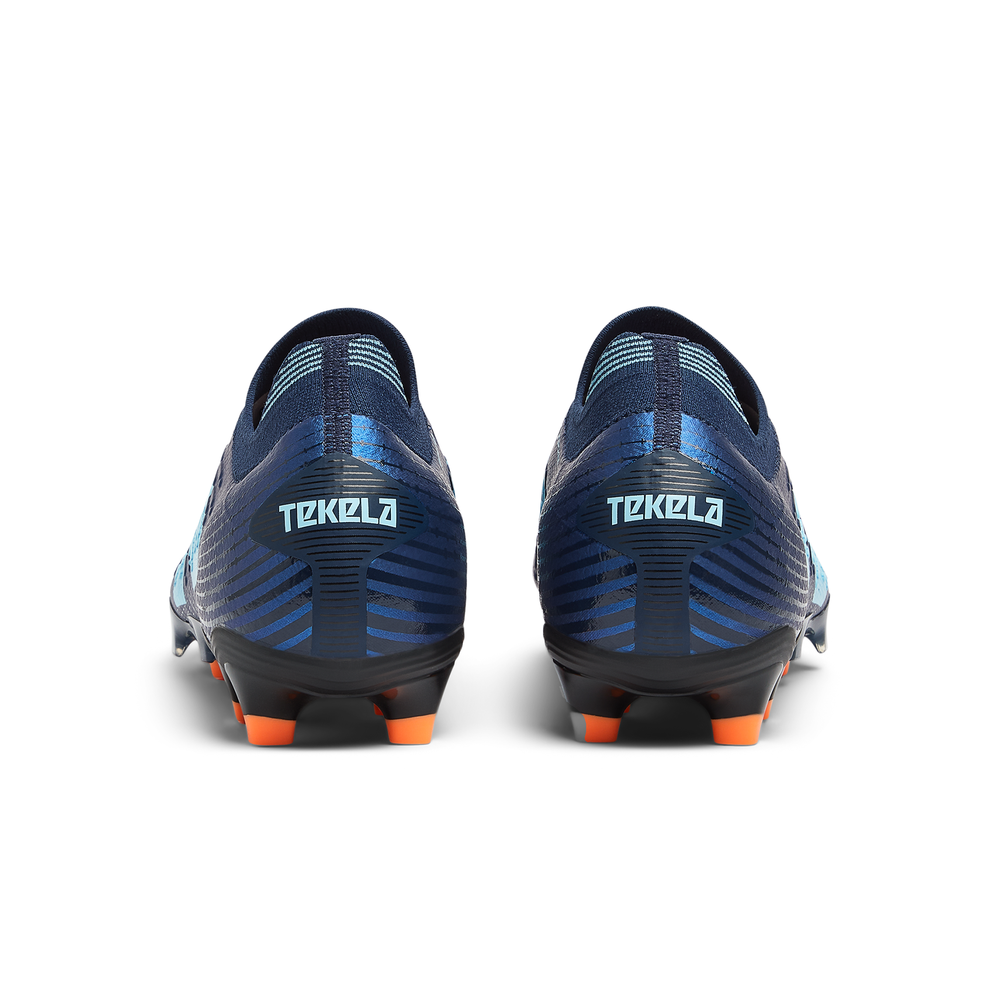 Futbalové topánky New Balance TEKELA PRO FG V4+ ST1FLN45 – tmavomodrá