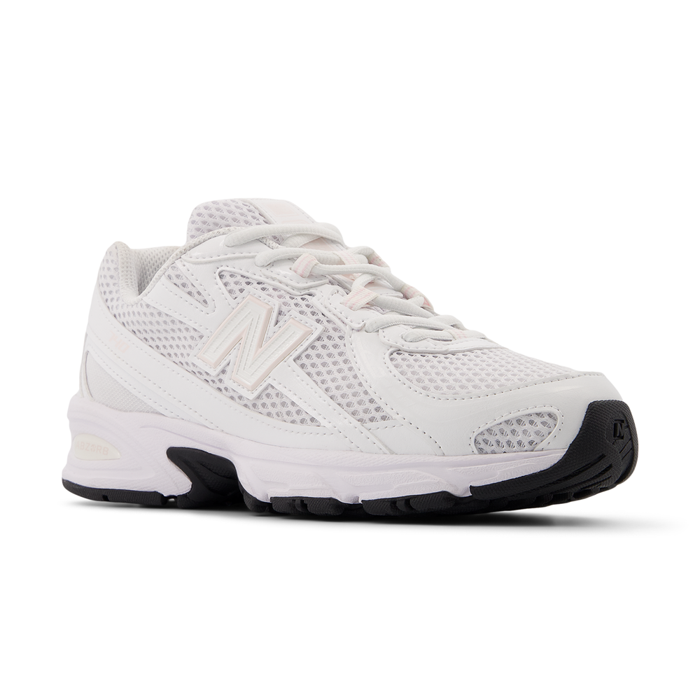Detské topánky New Balance GR740PK – biele
