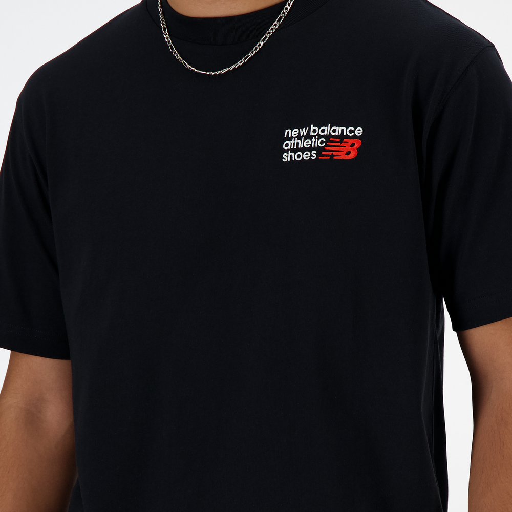 Pánske tričko New Balance MT41908BK – čierné