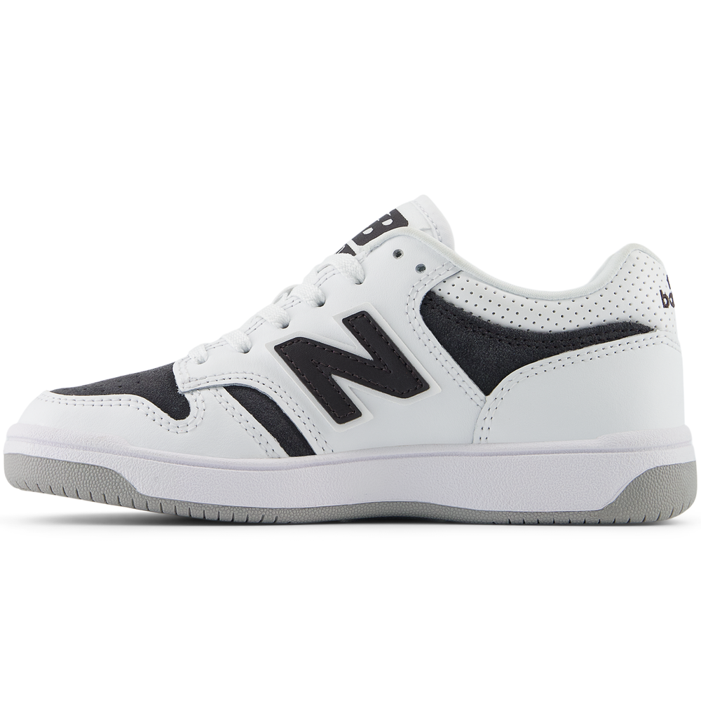 Detské topánky New Balance PSB480VB – biele