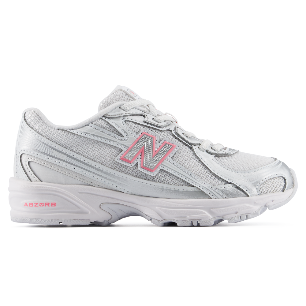 Detské topánky New Balance P7403DB – biele