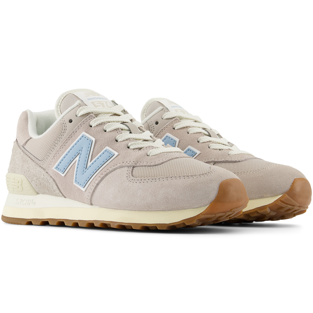 Dámske topánky New Balance WL574GQ2 – béžové