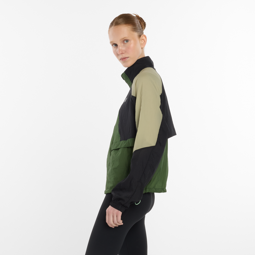 Dámska bunda New Balance WO53206GAS – zelené