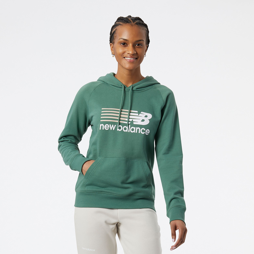 Dámska mikina New Balance WT23800JD – zelené