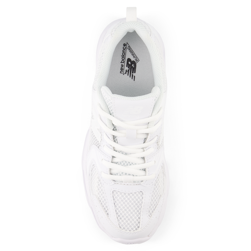 Detské topánky New Balance GR530PA – biele