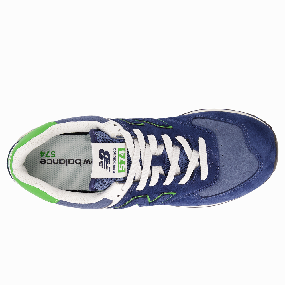 Unisex topánky New Balance U574QBL – tmavomodrá