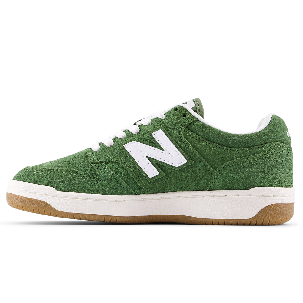Detské topánky New Balance GSB480SA – zelené