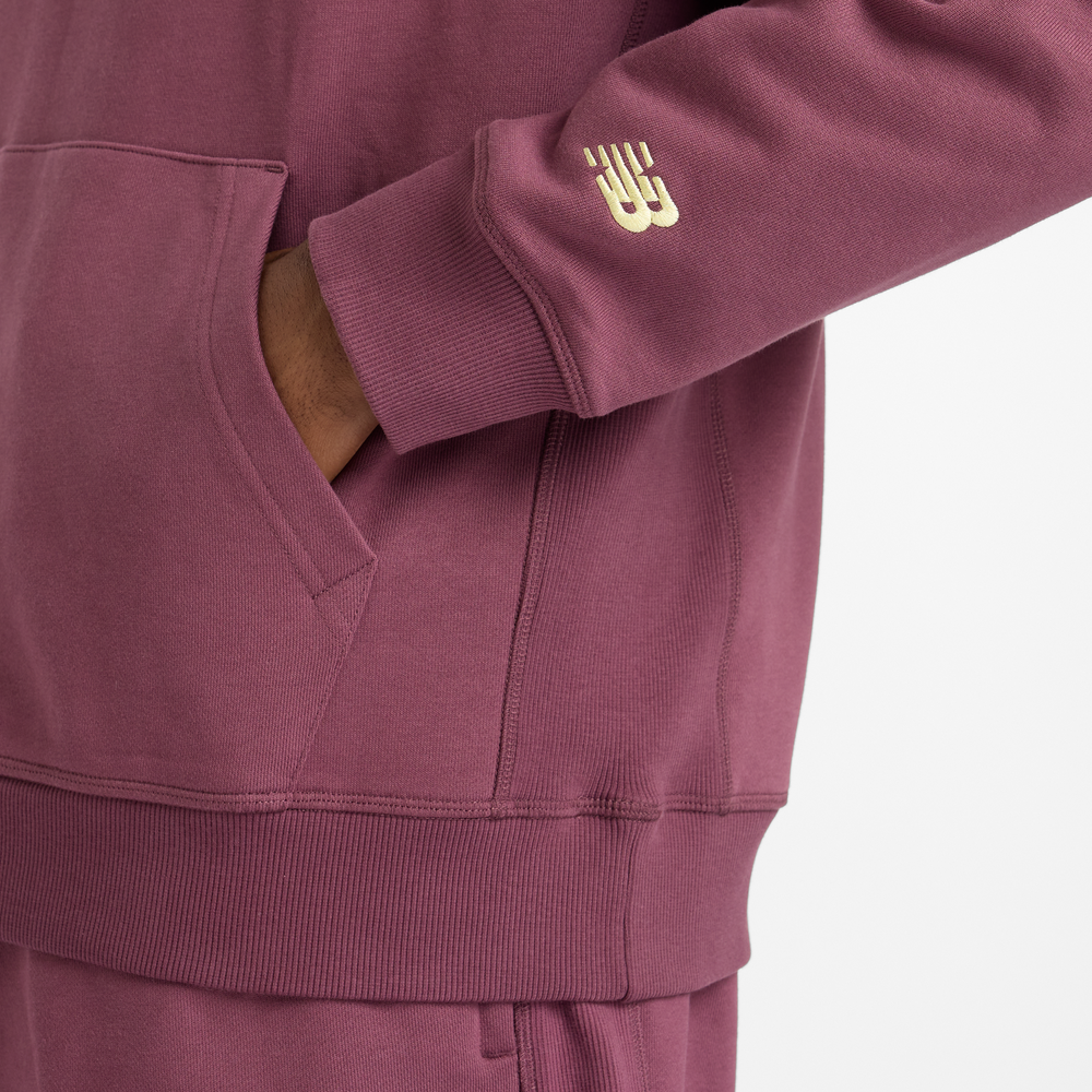 Pánska bunda New Balance MT51935FDP – fialové