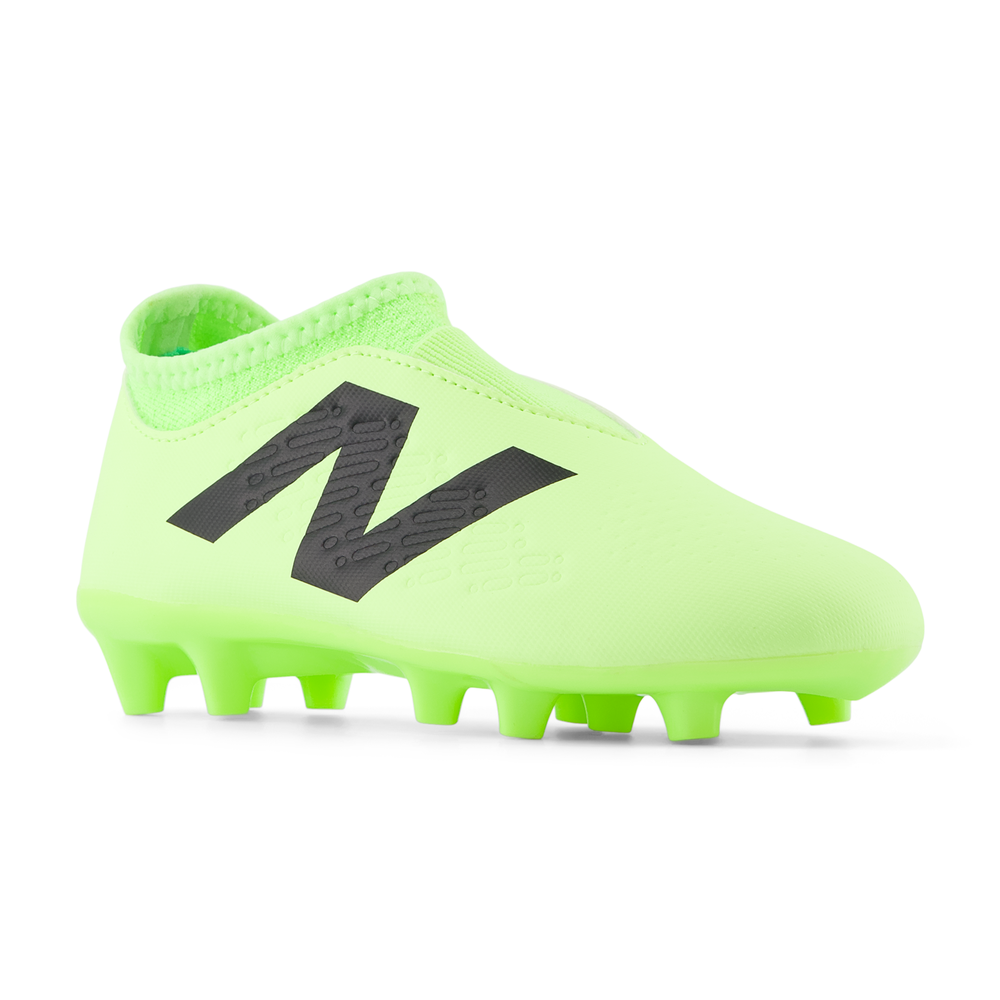 Futbalové topánky New Balance TEKELA V4+ MAGIQUE JNR FG SJT3FL45 – zelené