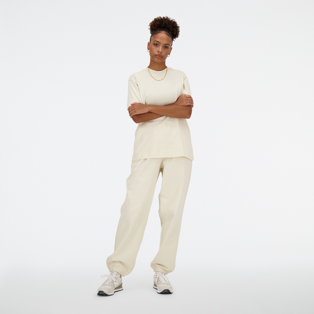 Dámske tričko New Balance WT41501LIN – béžové