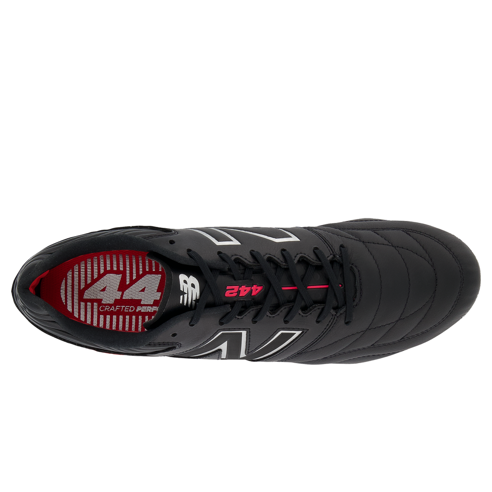 Pánske kopačky New Balance 442 V2 PRO FG MS41FMBK – čierné