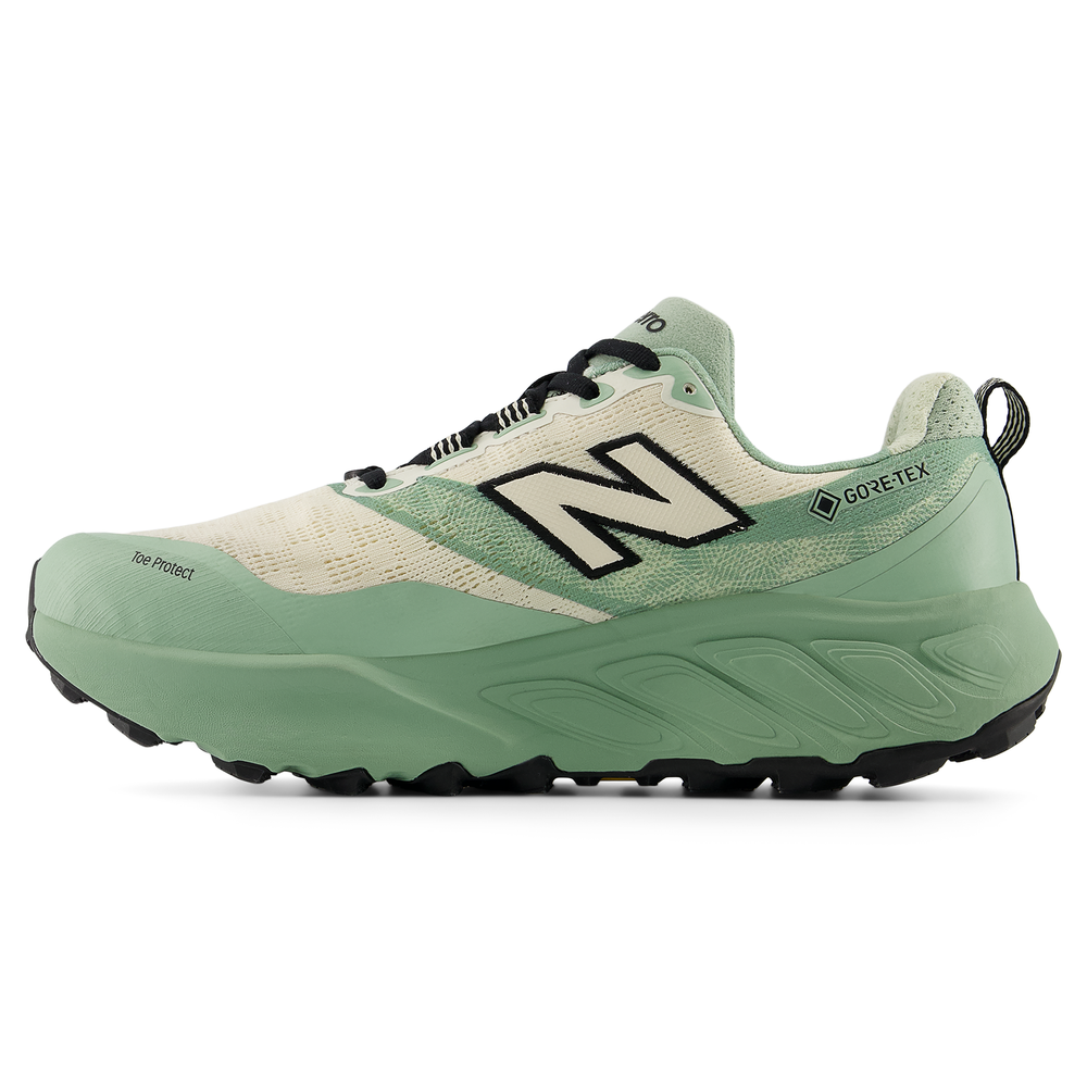 Pánske topánky New Balance Fresh Foam X Hierro v9 Gore-Tex MTHIGLA9 – zelené