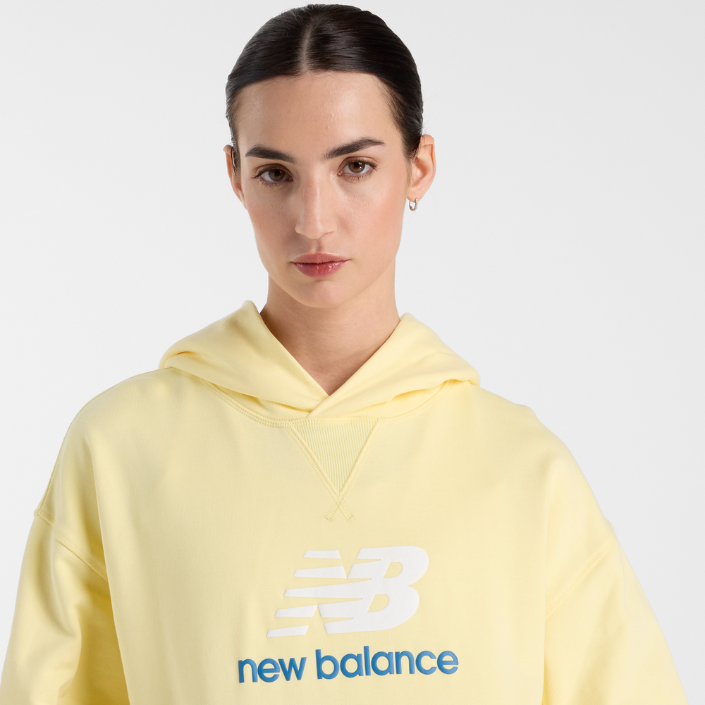 Dámska mikina New Balance WT51501PRC – žlté