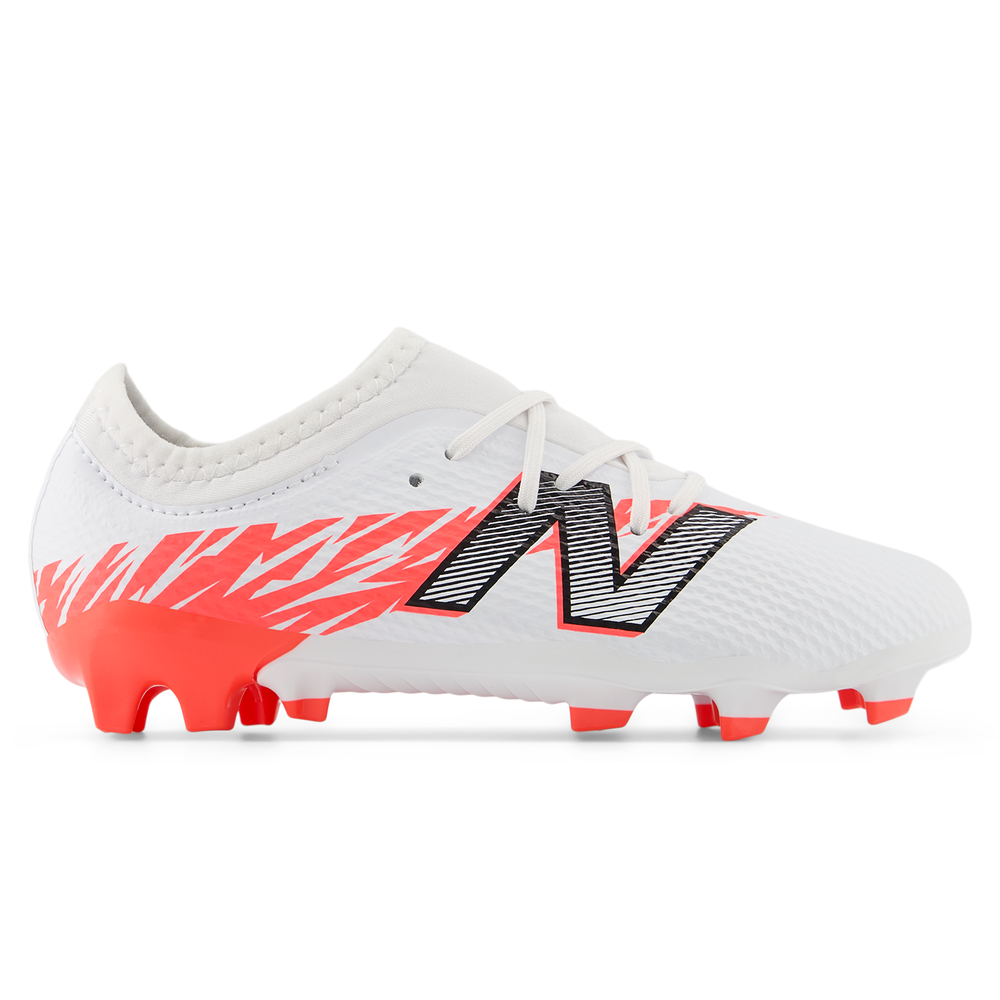 Detské kopačky New Balance FURON TEAM JNR FG V8 SJF3FIB8 – biele