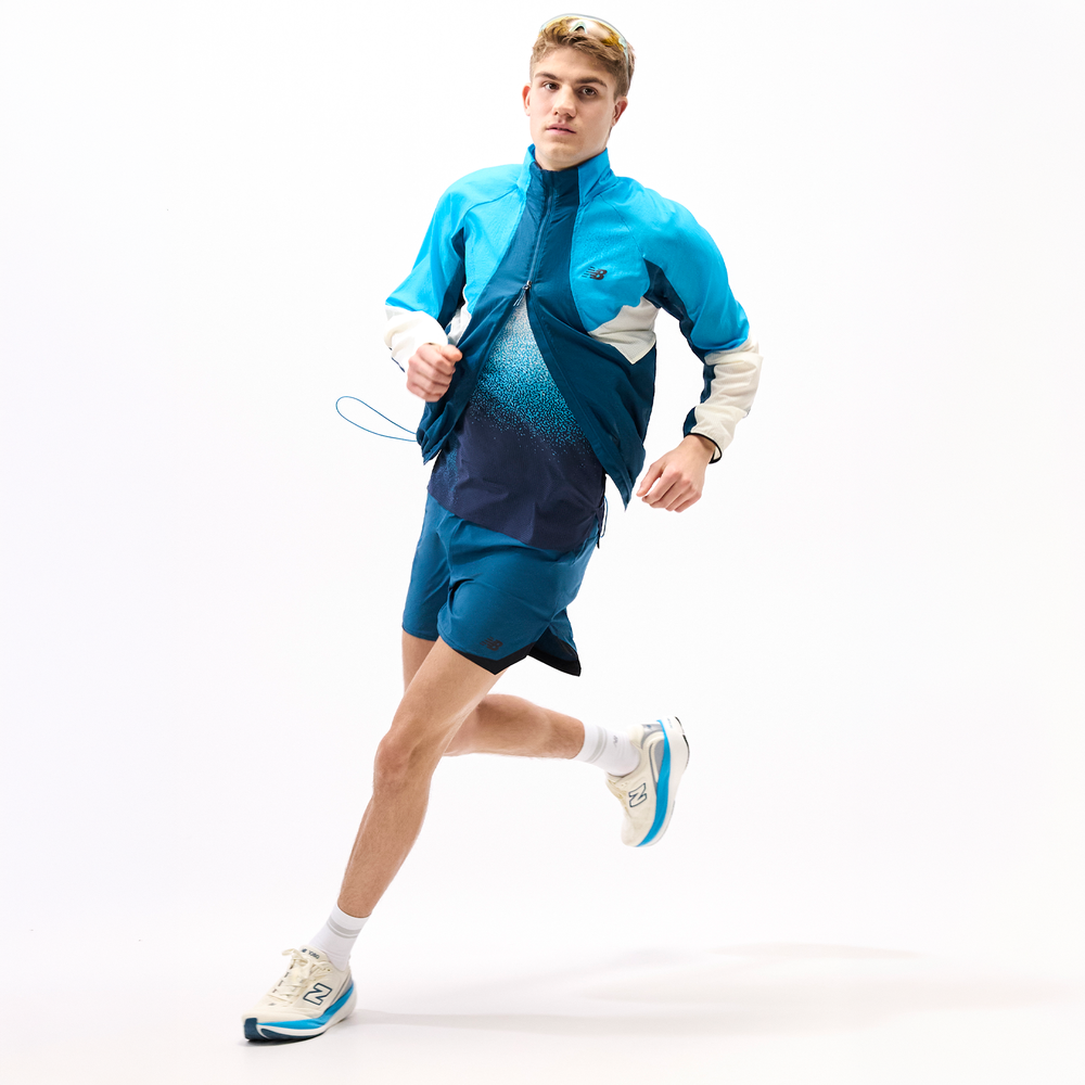 Pánska bunda New Balance RC – modré