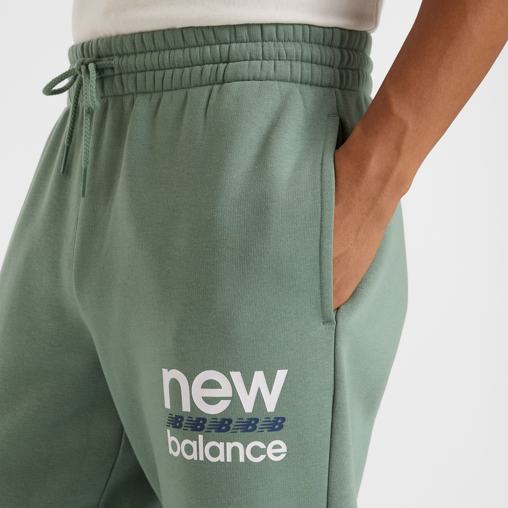 Pánske nohavice New Balance MP51940DKJ – zelené