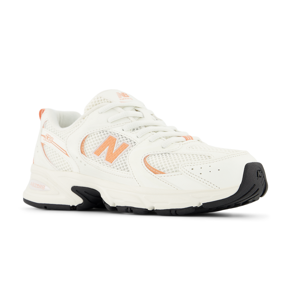 Detské topánky New Balance GR530CG – biele