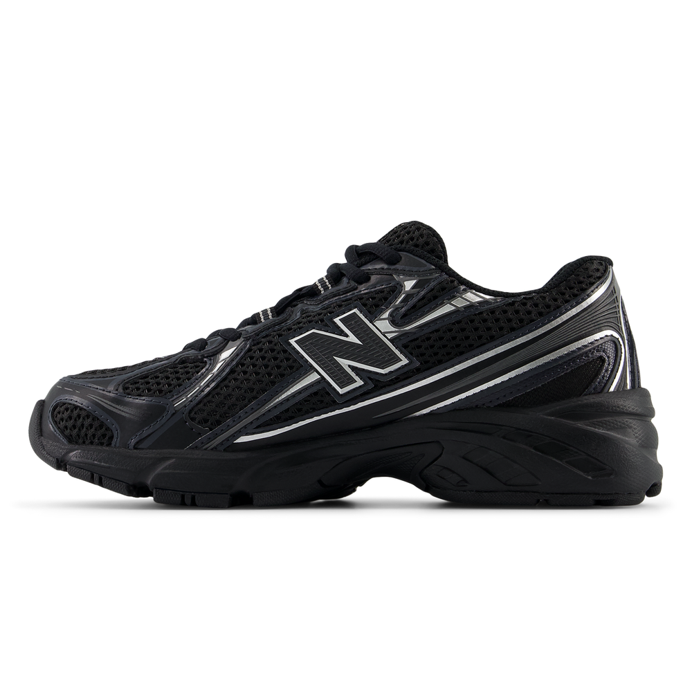 Detské topánky New Balance GR740BM – čierné