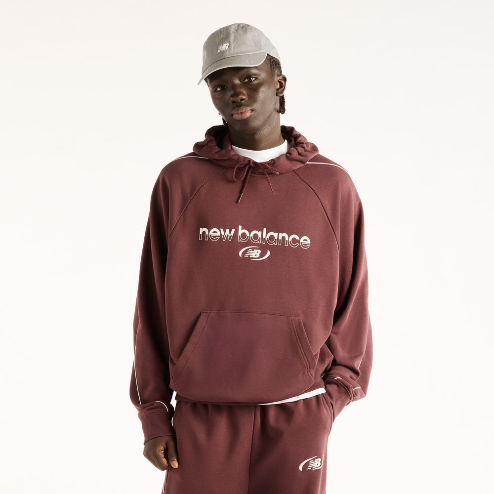 Pánska bunda New Balance MT62W318YLR – bordová