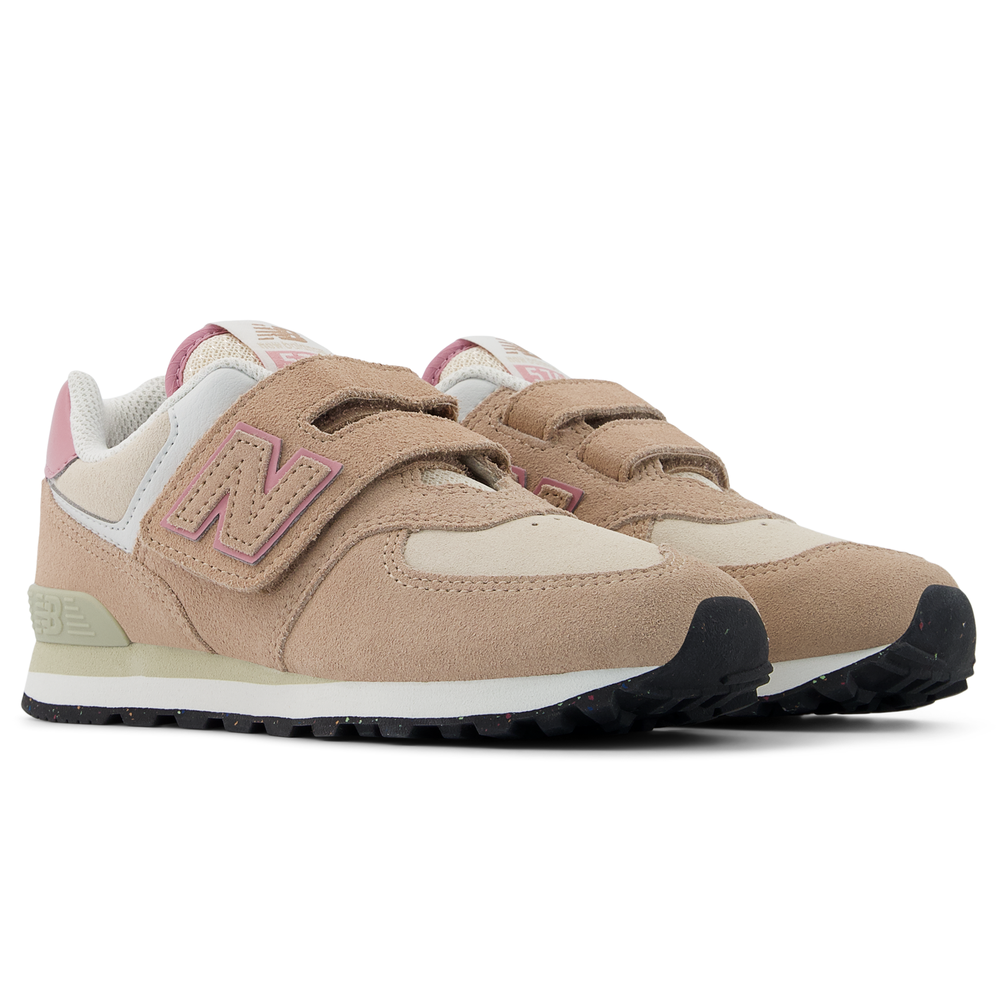 Detské topánky New Balance PV574QTC – béžové