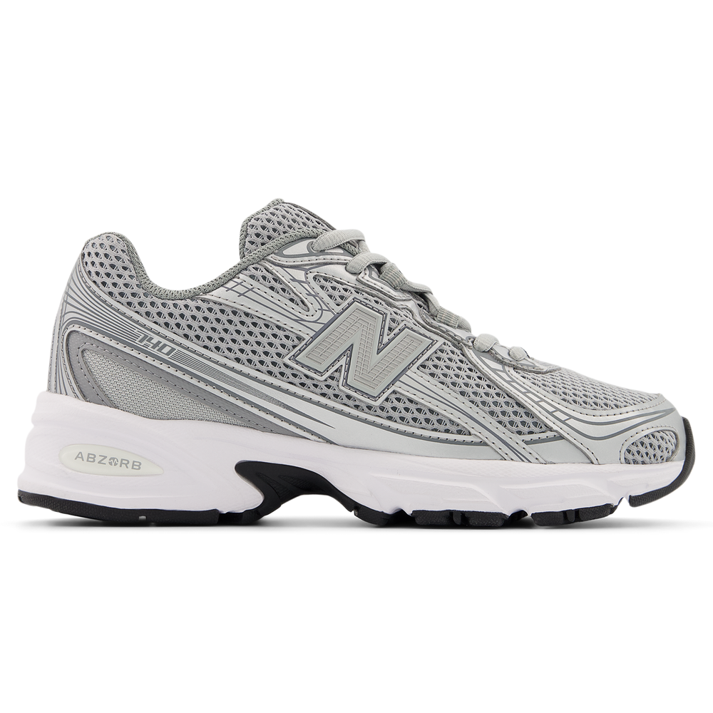 Detské topánky New Balance GR740SG – sivé