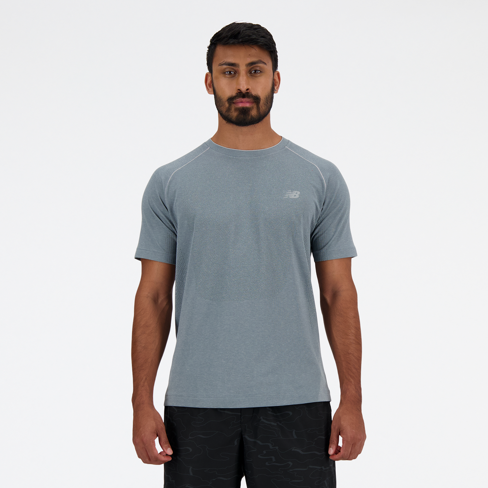 Pánske tričko New Balance MT41080AG – sivé
