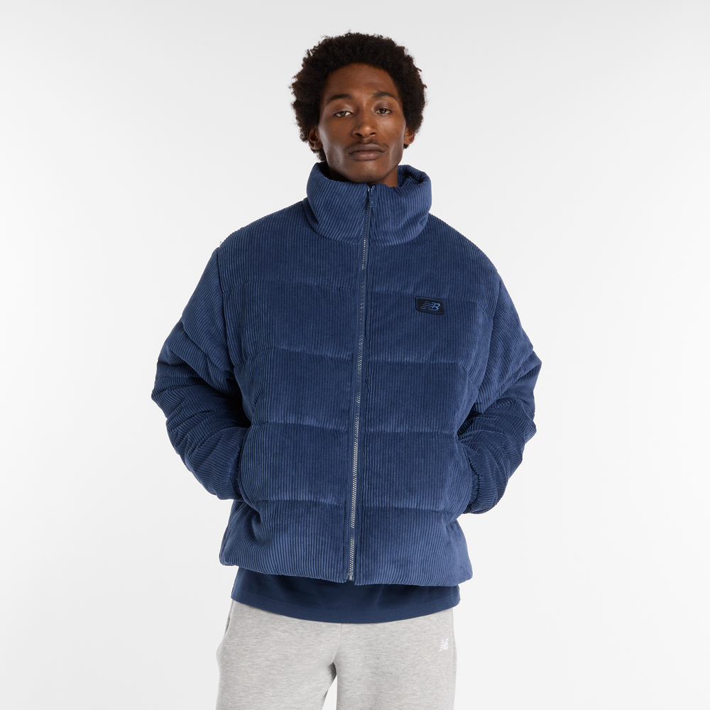 Pánska vetrovka New Balance MO53510NNY – tmavomodrá