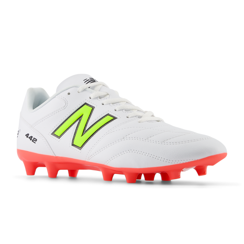 Pánske kopačky New Balance 442 ACADEMY FG V2 MS43FIB2 – biele