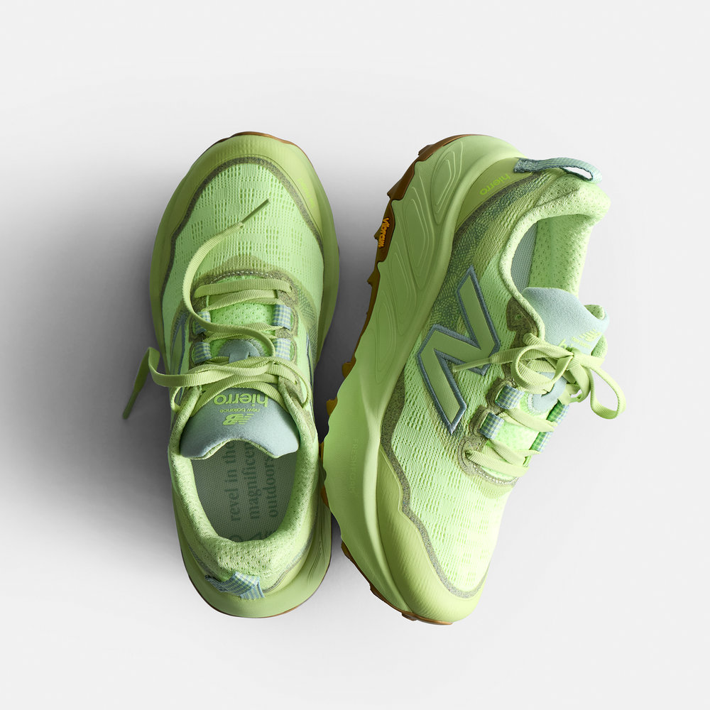 Dámske topánky New Balance Fresh Foam X Hierro v9 WHIER1LJ – zelené